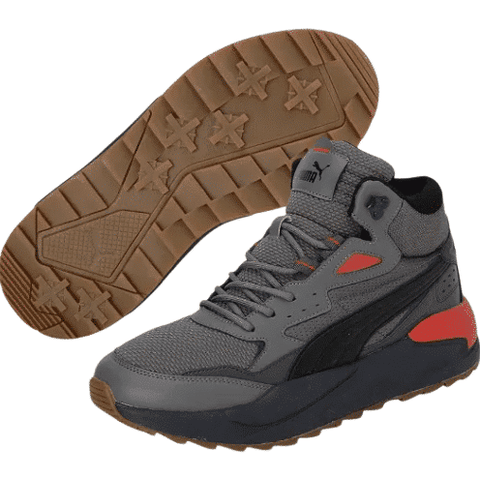 Black And Grey Puma Shoes XRAY