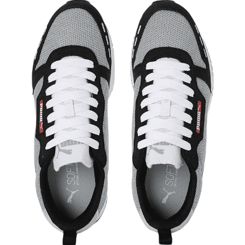 Mens Puma Shoes Grey / Black