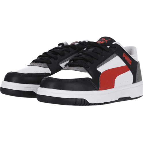 Puma Shoes Black Red Rebound