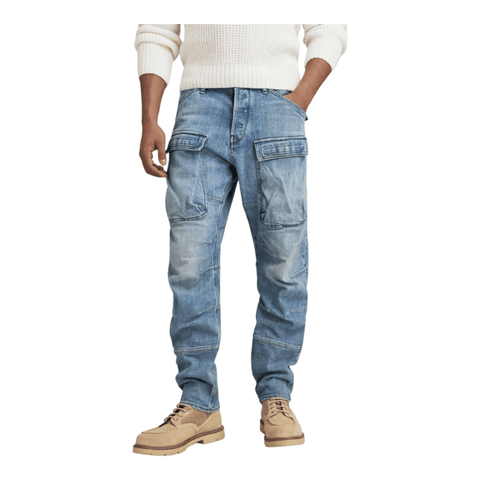 Gstar Jeans 3D Straight Tapered Denim Cargo