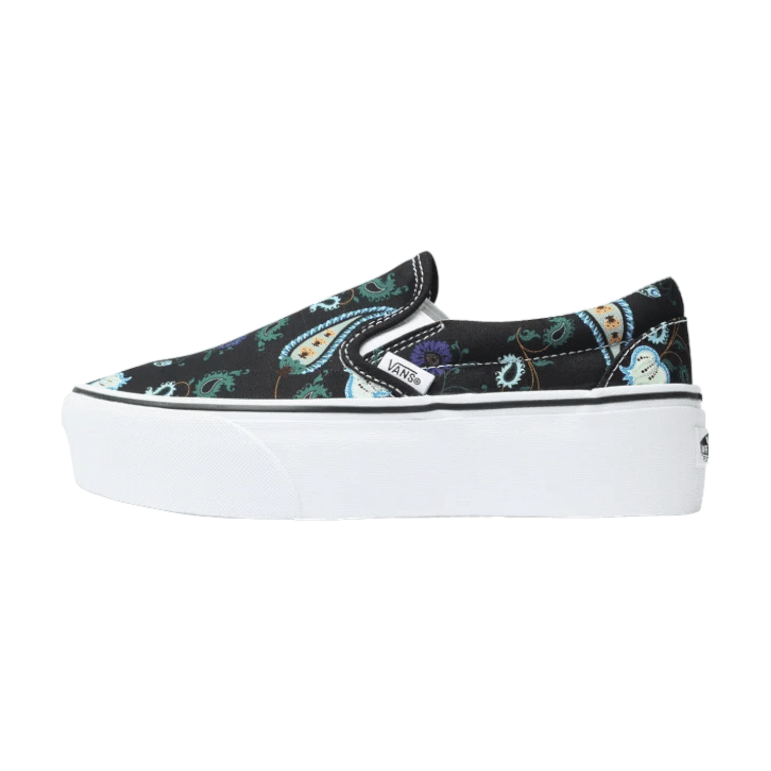 Vans Classic Slip-On Paisley Bloom Black