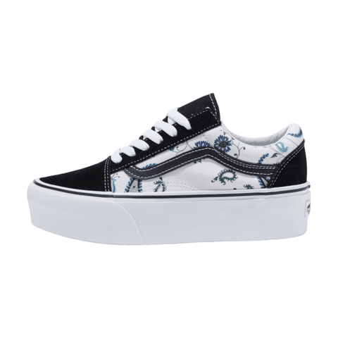 Vans Old Skool Platform Stackform Parsley Multi Black
