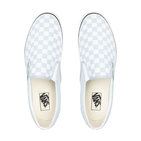 Vans Classic Slip On Checkerboard Baby Blue