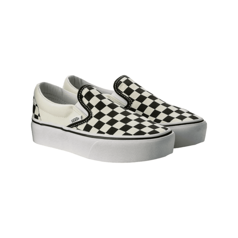 Vans Classic Slip-On Checkerboard Platform