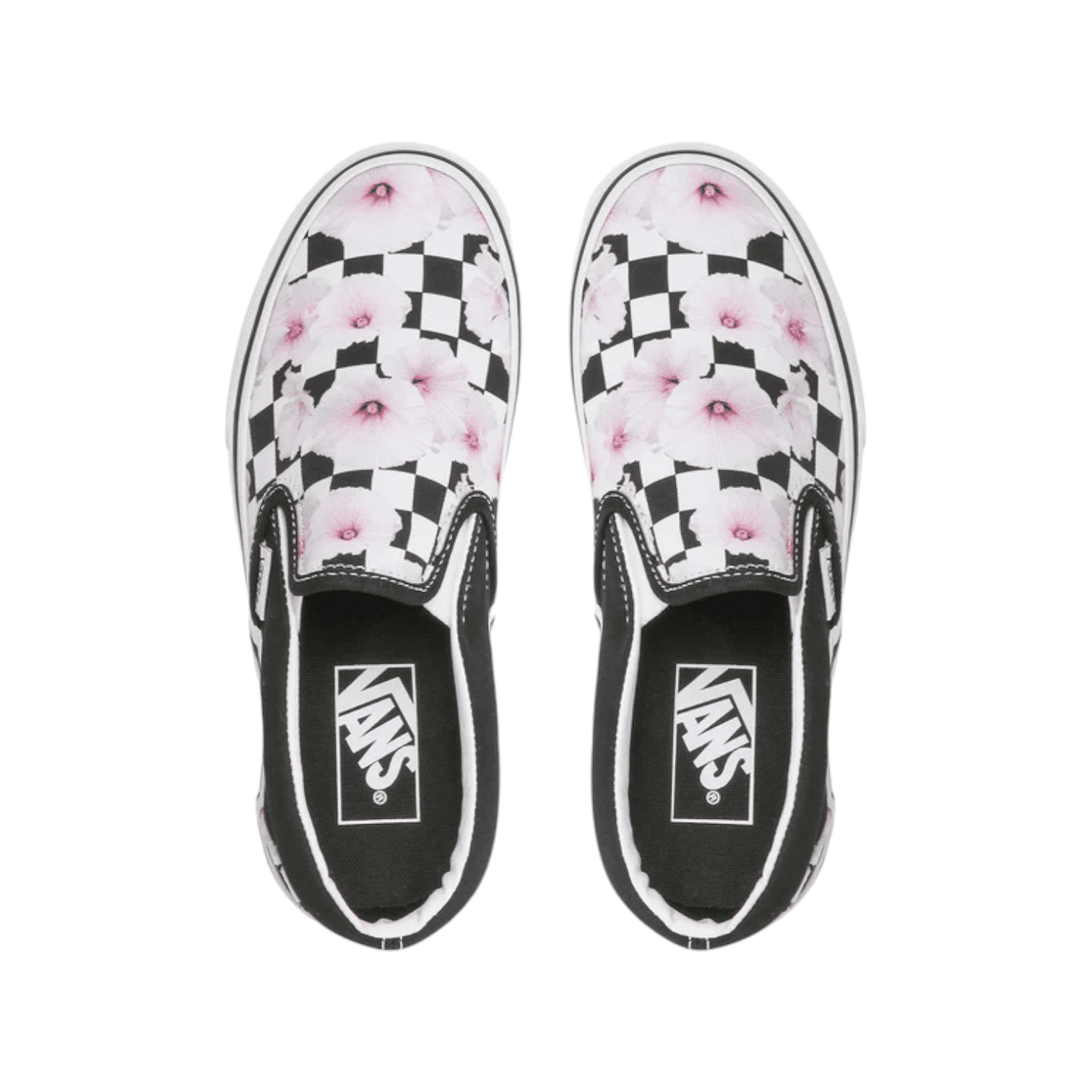 Vans Classic Slip-On Hibiscus Check