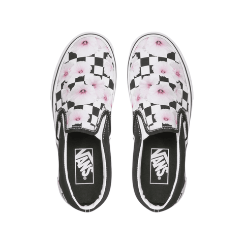 Vans Classic Slip-On Hibiscus Check