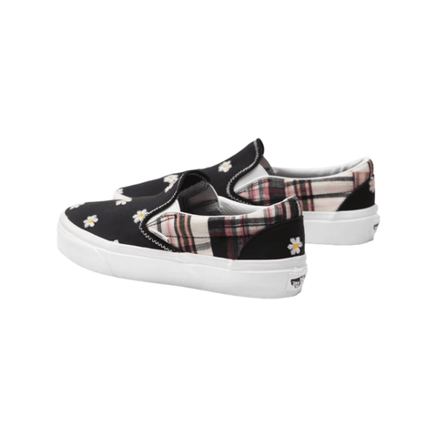 Vans Classic Slip-On Floral Plaid Patchwork
