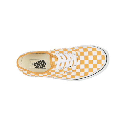 Vans Authentic Checkerboard Yellow/White