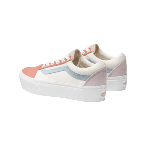 Vans Old Skool Platform Pastel Multi Beige