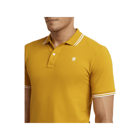 G Star Golfer Dunda Slim Stripe Polo S/S