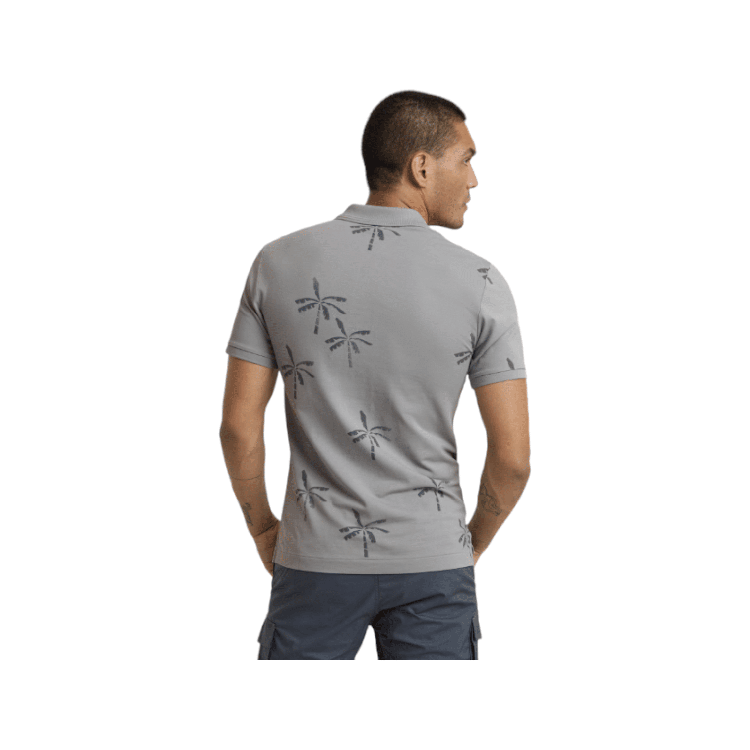 G Star Golfer Dunda Slim AO Polo S/S Grey