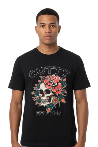 Cutty Crew CRahm Black T-Shirt