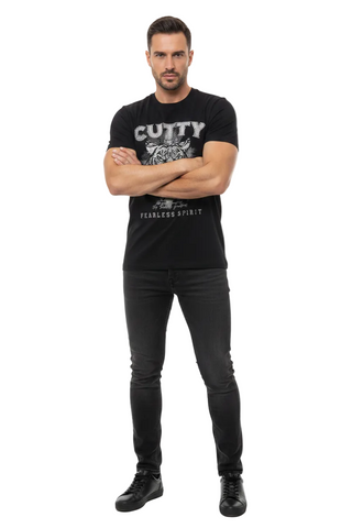 Cutty Crew CKatt Black T-Shirt
