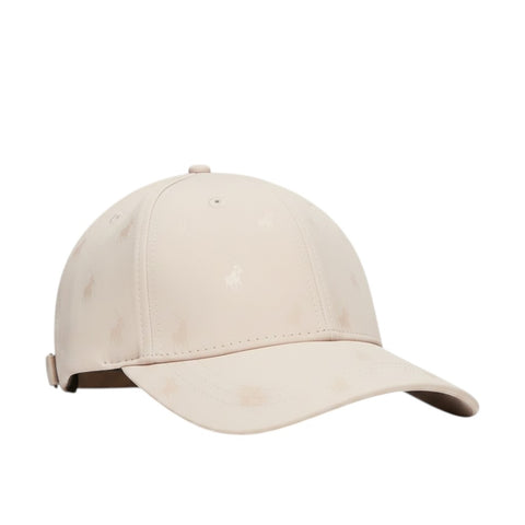 Polo Cap Monogram Cream
