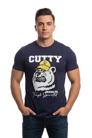 Cutty Crew CLarry Navy T-Shirt