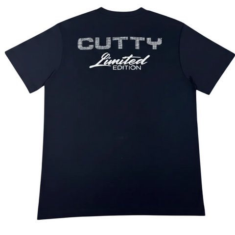 Cutty T-Shirt Zip Black