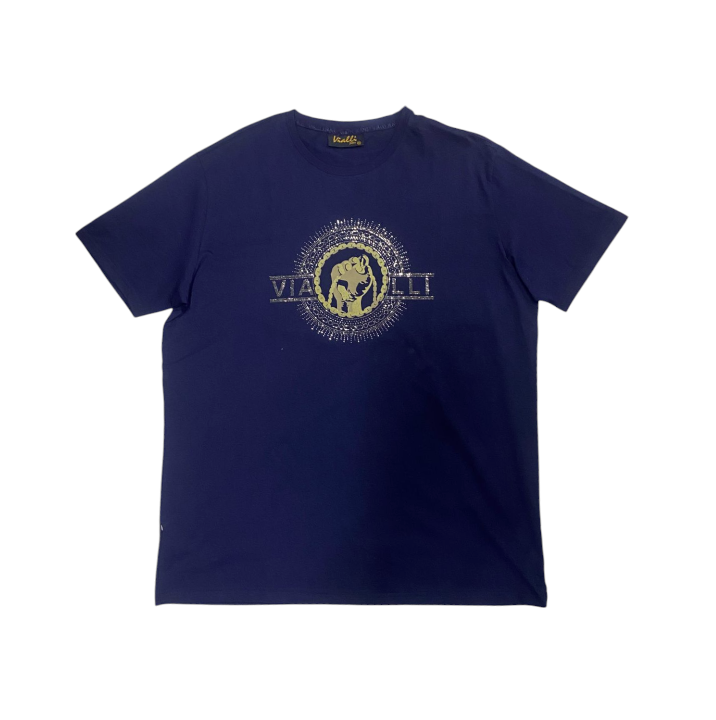 Vialli Dizzy T-Shirt Navy
