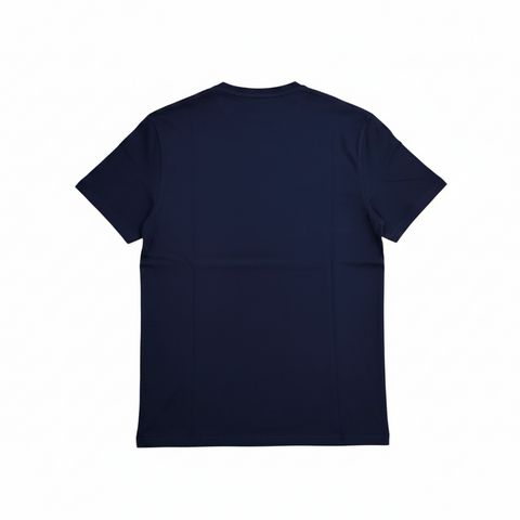 Polo T-Shirt Crest Embroidered Navy