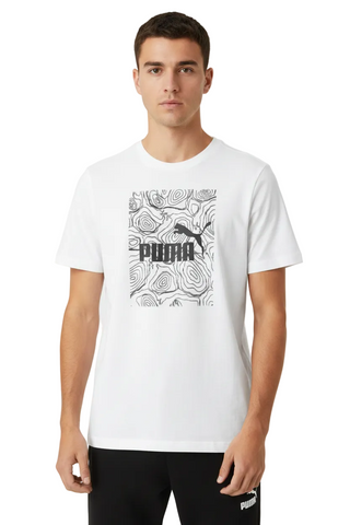 Puma T-Shirt Graphics Reflective White