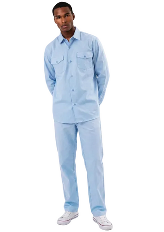 Dickies Shirts 847 Long Sleeve Endless Blue