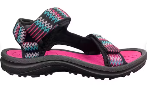 Pierre Cardin Kids Casey Sandals Pink And Black