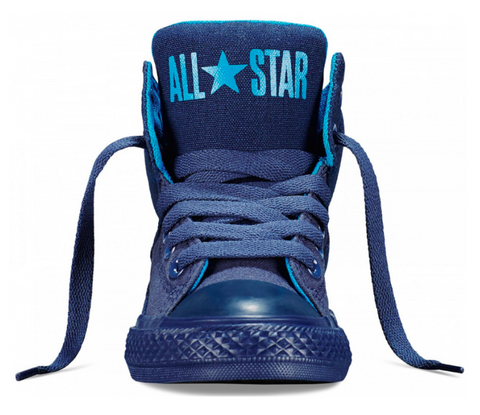 Converse School Kids Chuck Taylor All Star Hi Street Mono Navy
