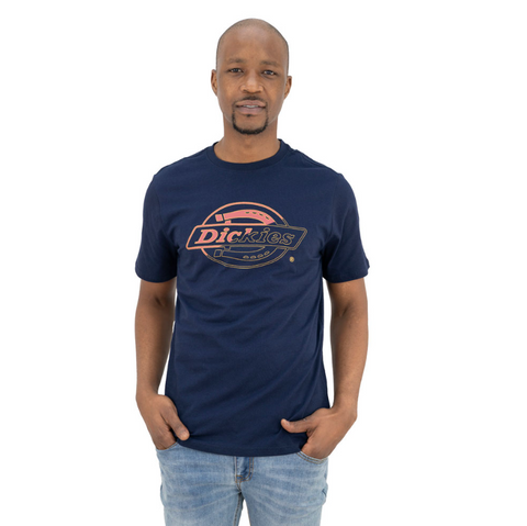 Dickies T-Shirt Brandon Horseshoe Navy