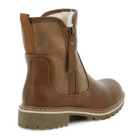 Hush Puppie Ladies Boot Soft Karinda Lt Brown