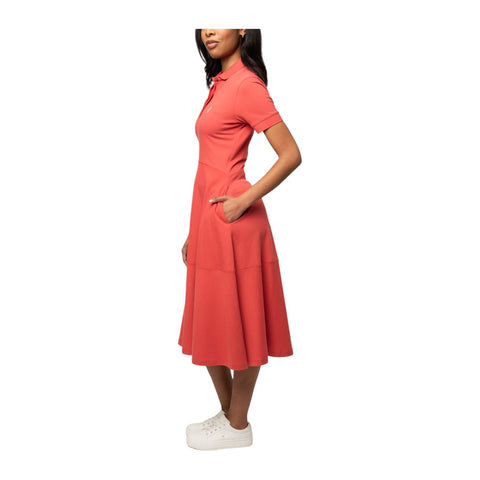 Polo Women Emily SS Fit & Flare Golf Dress – Stylish Athletic Summer Golfer Dress