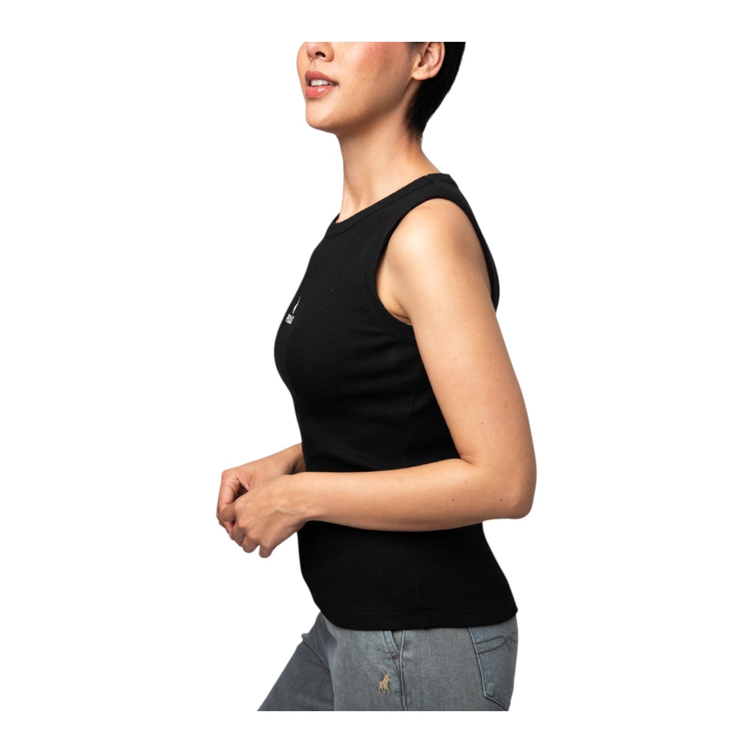 Polo Women Thandiwe Sleeveless Tank Top Black – Stylish Summer Top