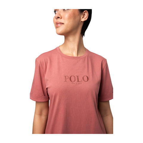 Polo Dress Ladies Nandi T-Shirt Rose Pink
