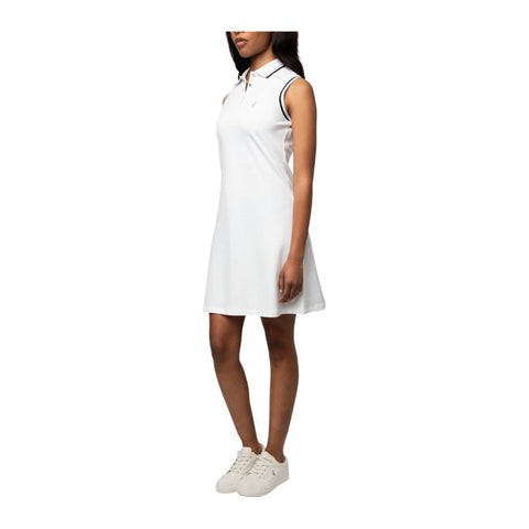 Polo Dress Ladies Morgan Sport White
