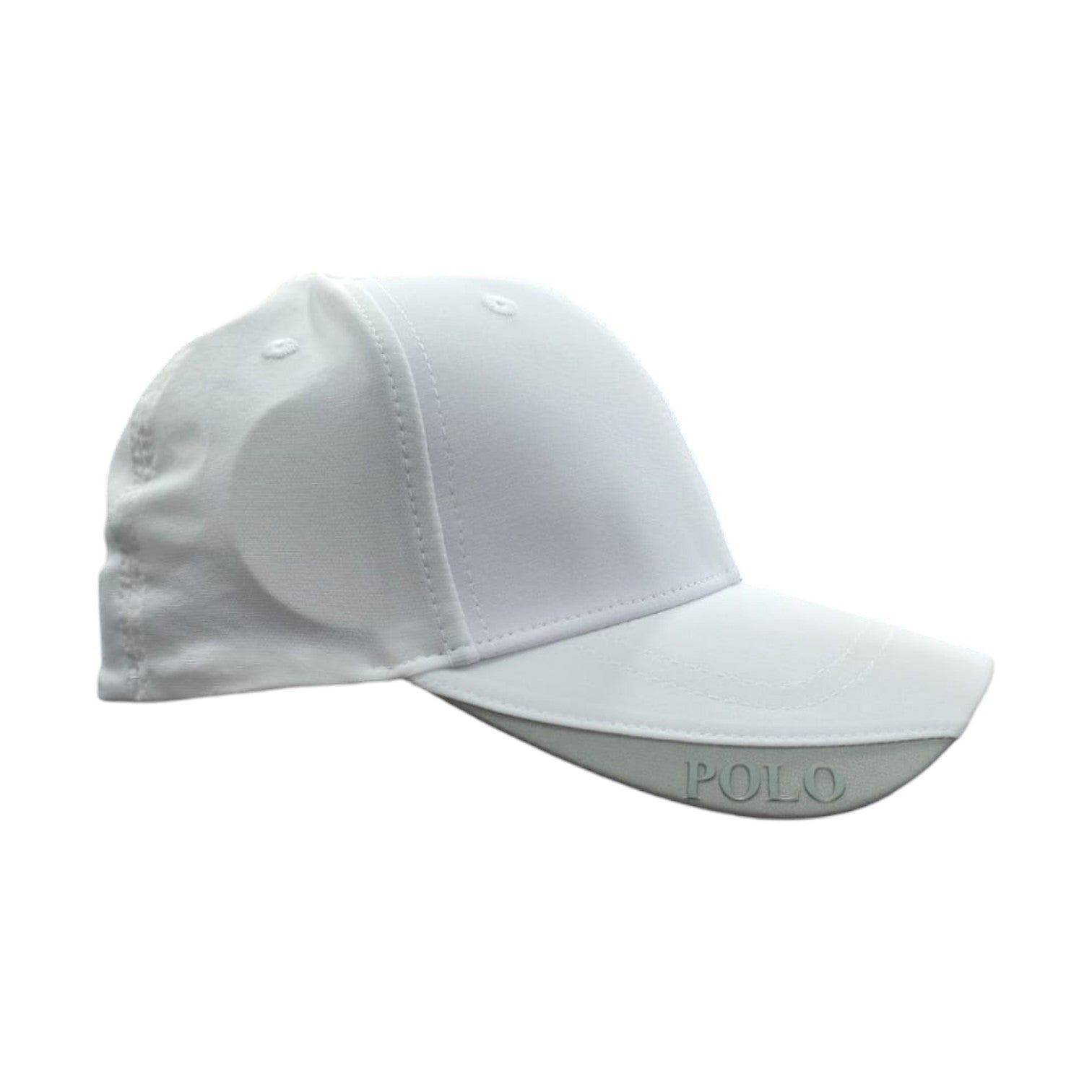 Polo 6 Panel Metal Pony Fitted Peak Cap White – Sports & Lifestyle Cap