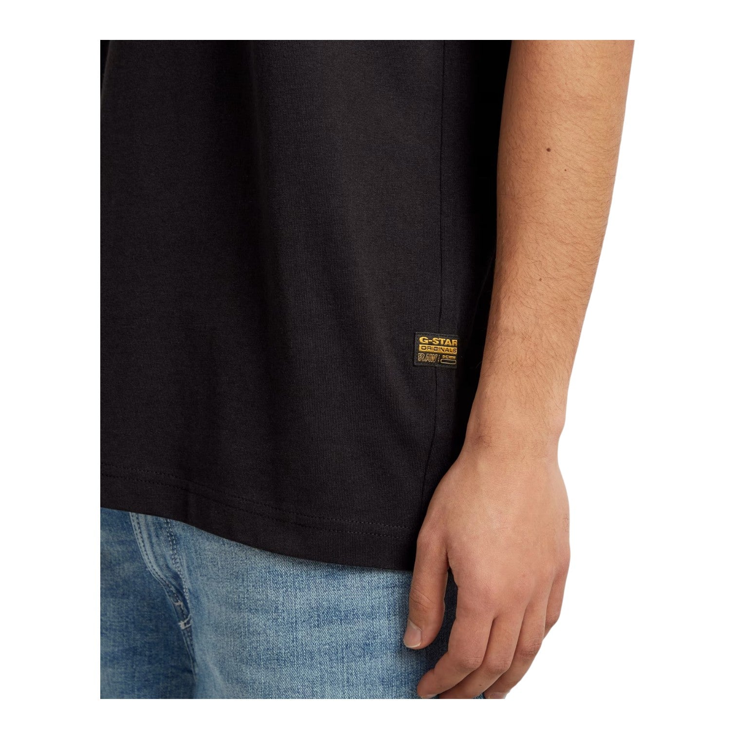 G-Star RAW Spray G Logo T-Shirt in Black – Premium Men’s Graphic Tee