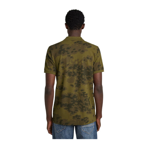 Gstar Golfer Dunda Slim Camo Dark Olive