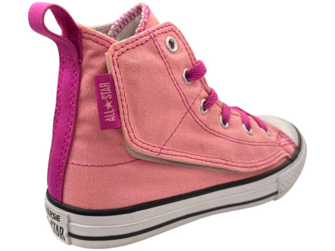 Converse School Kids Chuck Taylor All Star Simple Step Hi Pink