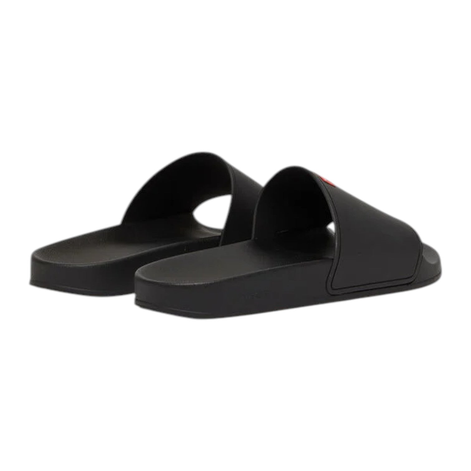 Diesel SA-Swim Pool Slides Logo - Black