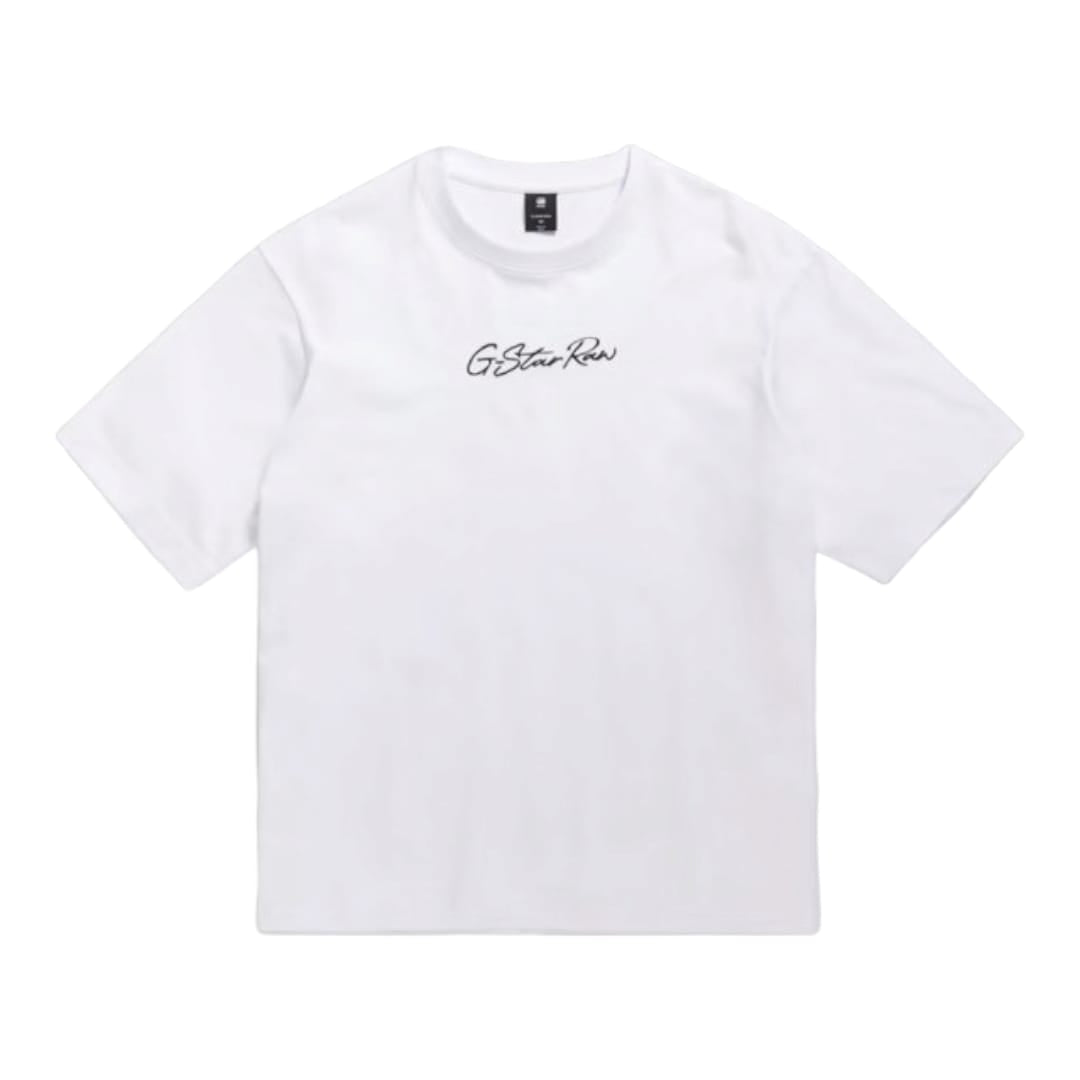 G Star T-Shirt Autograph White