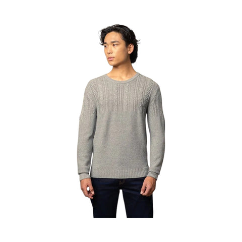 Polo Knitwear Cable Charcoal
