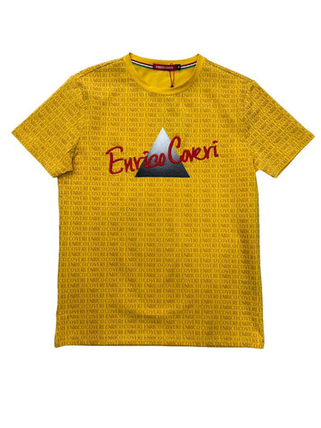 Enrico Coveri T-Shirt Print Yellow