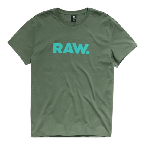 G Star T-Shirt Holorn Lt Hunter Green