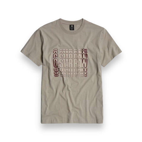 Gstar Crew Gradient Elephant Skin Grey