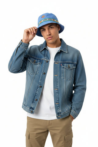 Dickies 6 Panel Sporty Bucket Hat – Sky Blue