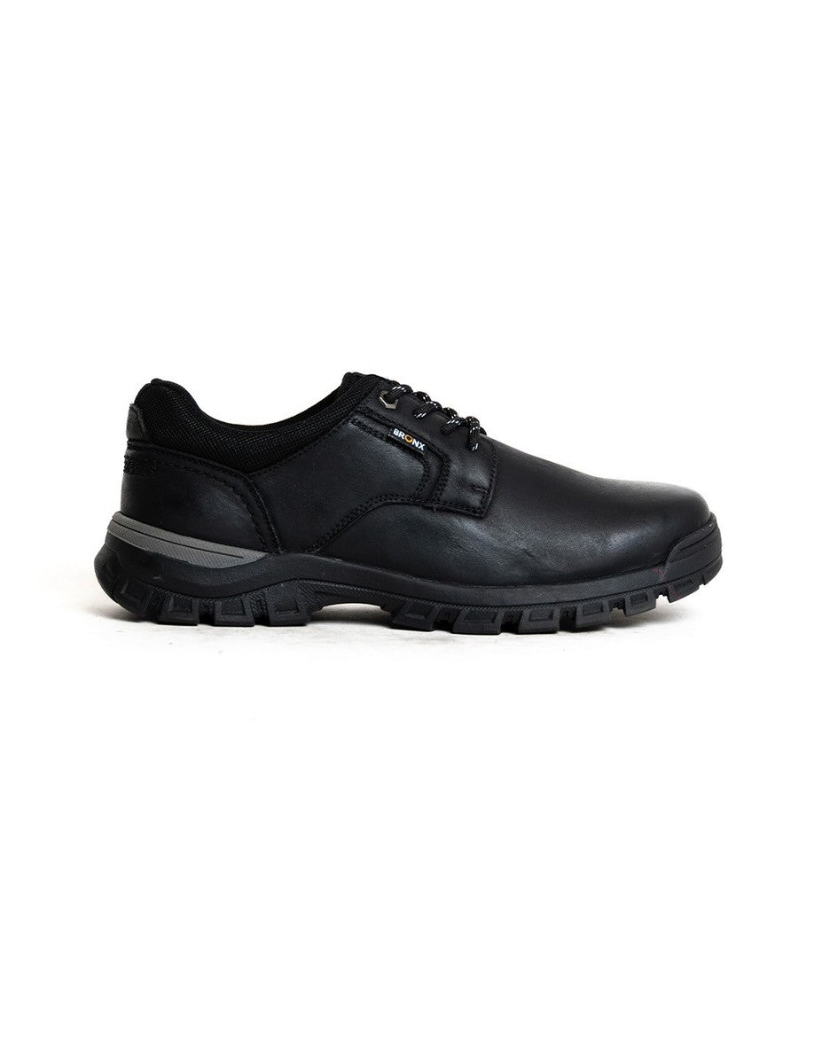 Bronx Casual Shoes Horridge Leather Black
