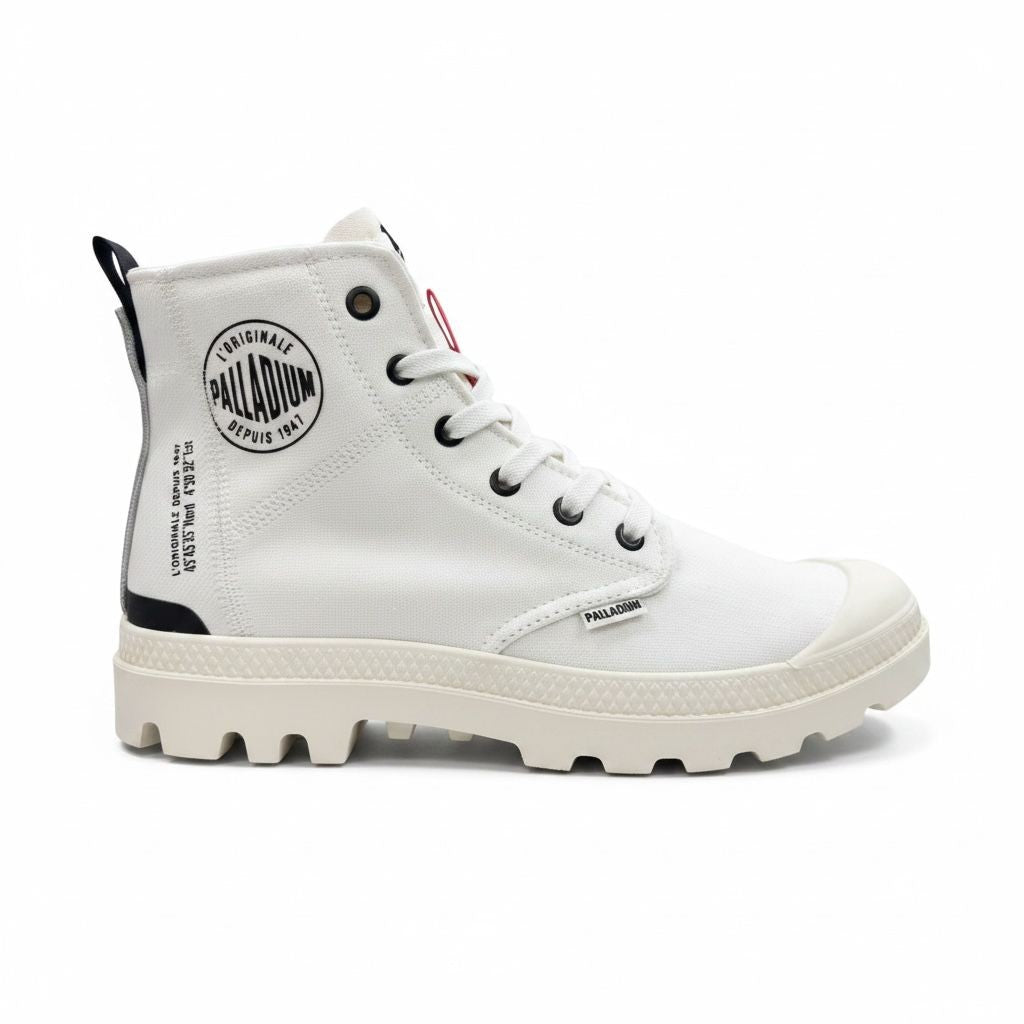 Palladium Pampa Hi Urban Star White