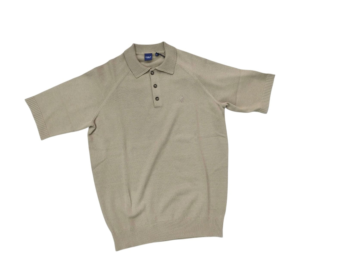 Polo Golfer Knitted Camel