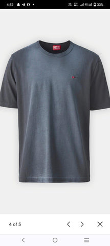 Diesel T-Shirt T-Adjust Q2 Grey