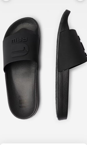 G Star Sandal Slide Cart Iii Basic Black