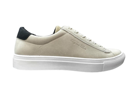 Gino Paoli Mens Sneaker Atlas Sand White