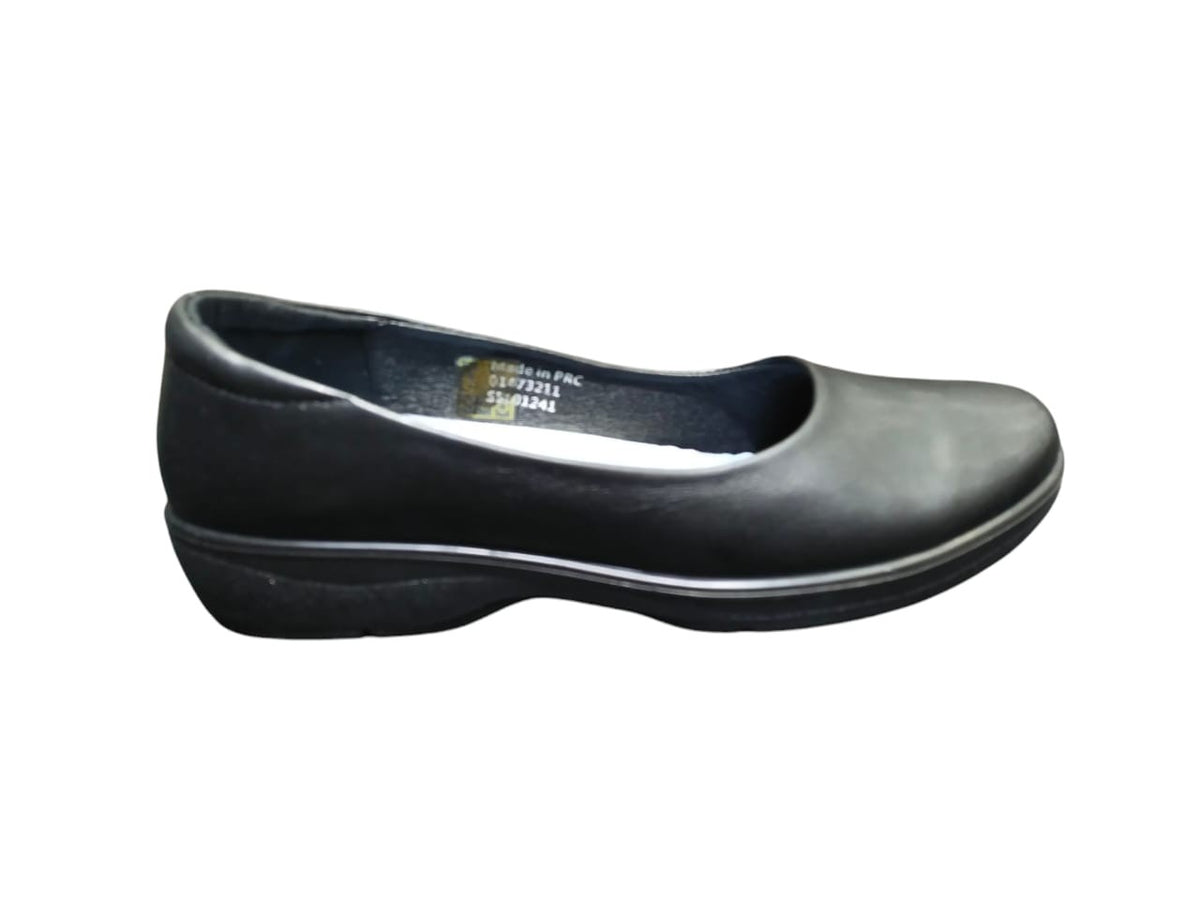 Hush Puppie Ladies Slip On Jasmine Black